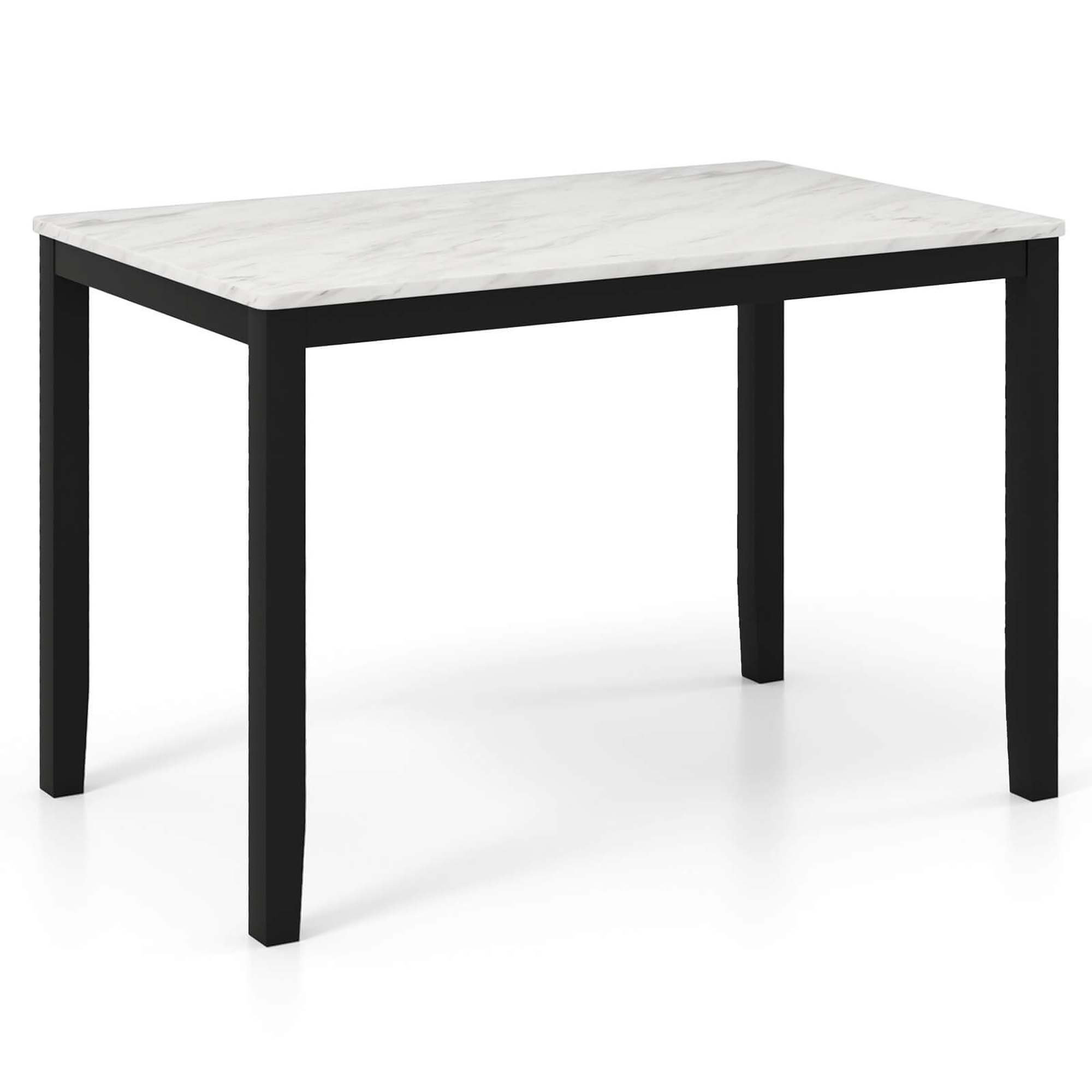 Wrought Studio Dining Table 45" Rectangular Mid Century Kitchen Table ...